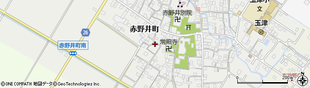 滋賀県守山市赤野井町270周辺の地図