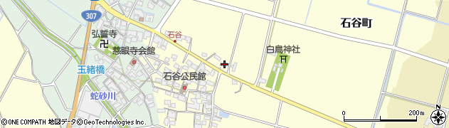 滋賀県東近江市石谷町585周辺の地図