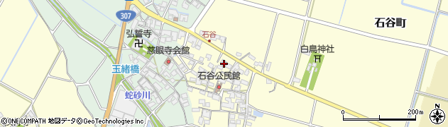 滋賀県東近江市石谷町525周辺の地図