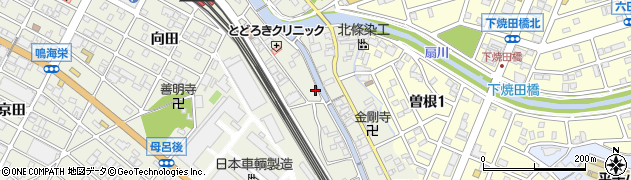 愛知県名古屋市緑区鳴海町向田143周辺の地図