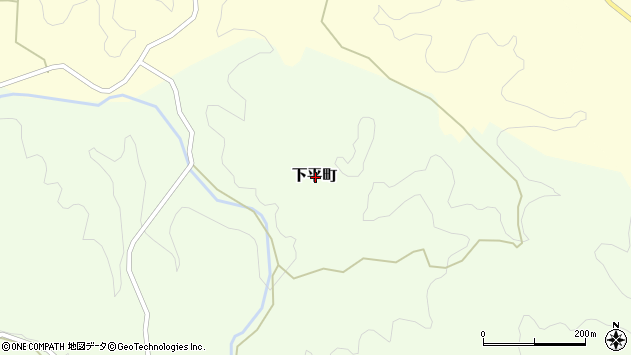 〒444-2332 愛知県豊田市下平町の地図