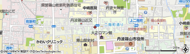 三井住友銀行篠山支店周辺の地図