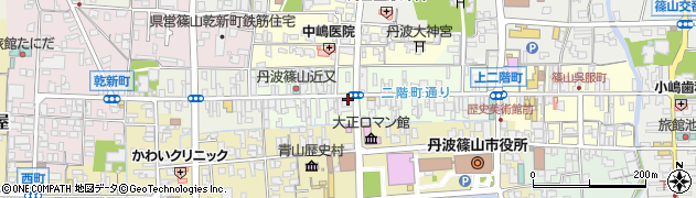 三井住友銀行篠山支店周辺の地図