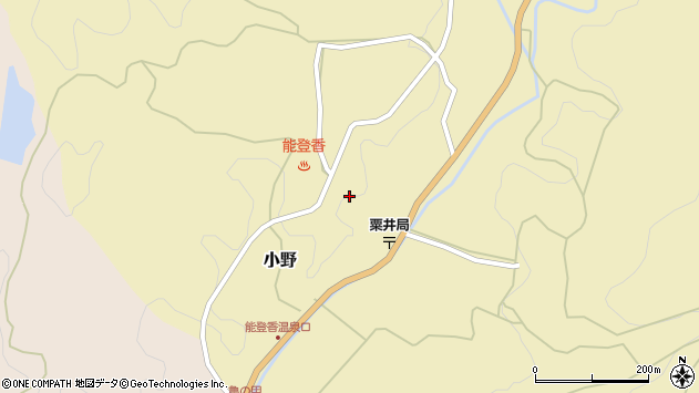 〒709-4203 岡山県美作市小野の地図