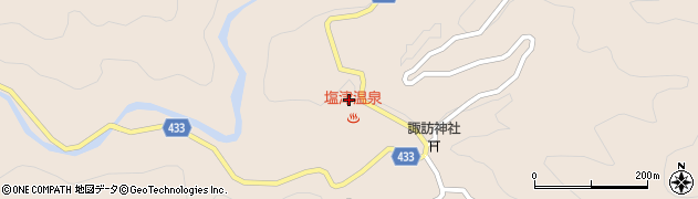 愛知県設楽町（北設楽郡）清崎（宮ノ所）周辺の地図