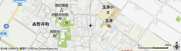 滋賀県守山市赤野井町153周辺の地図