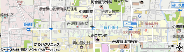 昭和百景館ささやまや周辺の地図
