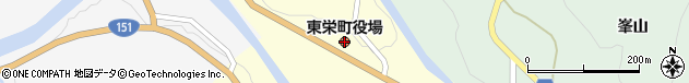 愛知県北設楽郡東栄町周辺の地図