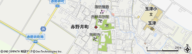 滋賀県守山市赤野井町254周辺の地図