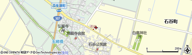 滋賀県東近江市石谷町559周辺の地図