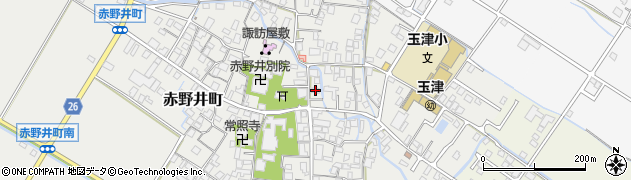 滋賀県守山市赤野井町333周辺の地図