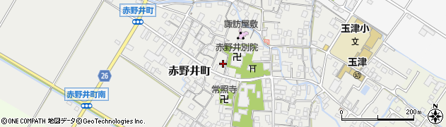滋賀県守山市赤野井町252周辺の地図