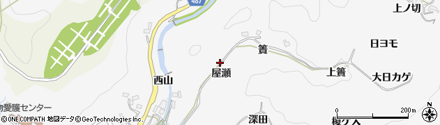 愛知県豊田市穂積町周辺の地図