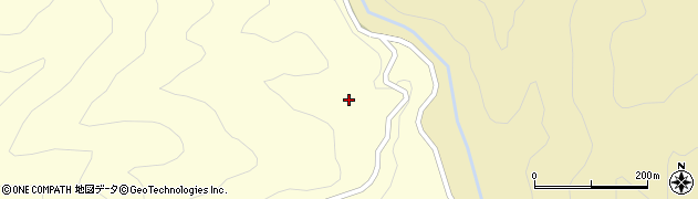 愛知県設楽町（北設楽郡）田峯（大滝）周辺の地図