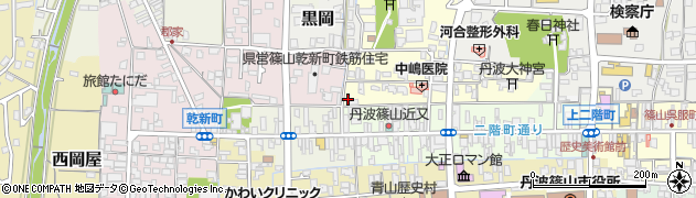 兵庫県丹波篠山市山内町24周辺の地図
