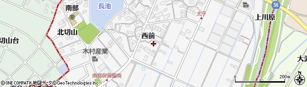 愛知県愛知郡東郷町春木西前12周辺の地図