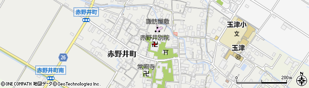 滋賀県守山市赤野井町328周辺の地図