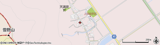 滋賀県東近江市上羽田町1434周辺の地図