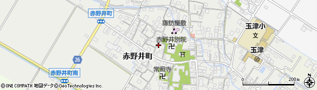滋賀県守山市赤野井町251周辺の地図