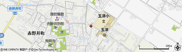 滋賀県守山市赤野井町51周辺の地図