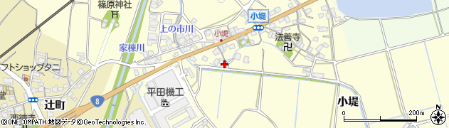 滋賀県野洲市小堤518周辺の地図