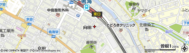 愛知県名古屋市緑区鳴海町向田163周辺の地図
