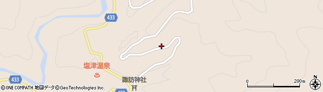 愛知県設楽町（北設楽郡）清崎（社坂）周辺の地図