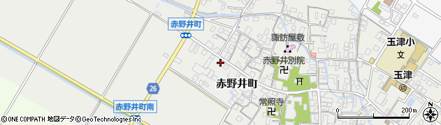 滋賀県守山市赤野井町597周辺の地図