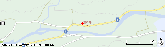兵庫県神崎郡神河町山田897周辺の地図