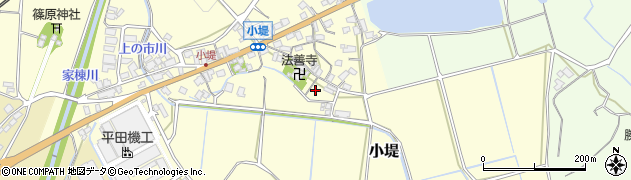 滋賀県野洲市小堤281周辺の地図