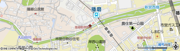 三重県桑名市播磨（成徳町）周辺の地図