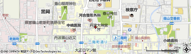 兵庫県丹波篠山市山内町85周辺の地図