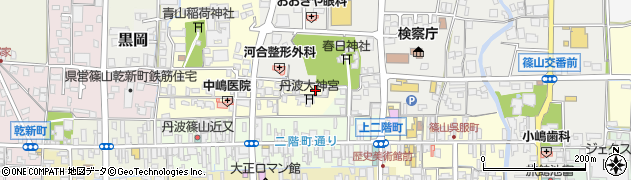 兵庫県丹波篠山市山内町90周辺の地図