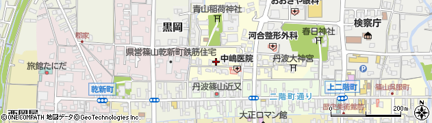兵庫県丹波篠山市山内町35周辺の地図