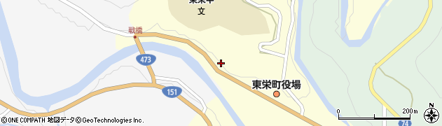 愛知県北設楽郡東栄町本郷宮平周辺の地図