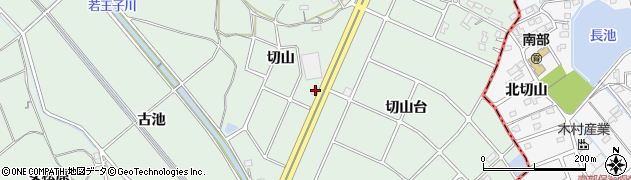 愛知県豊明市沓掛町切山242周辺の地図
