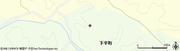 愛知県豊田市下平町（馬場）周辺の地図