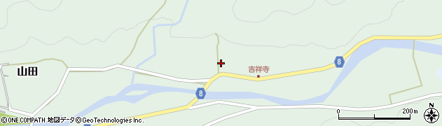 兵庫県神崎郡神河町山田902周辺の地図