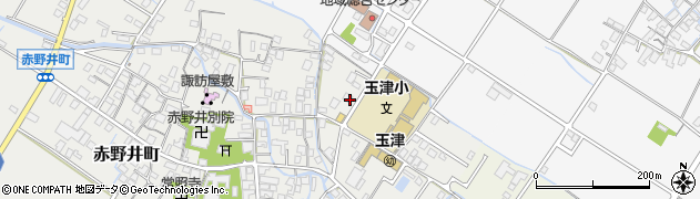 滋賀県守山市赤野井町59周辺の地図