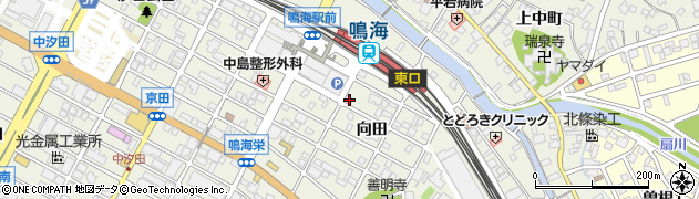 愛知県名古屋市緑区鳴海町向田168周辺の地図