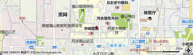 兵庫県丹波篠山市山内町50周辺の地図