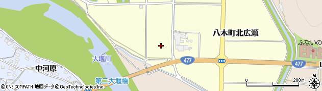 京都府南丹市八木町北広瀬（松ノ木）周辺の地図