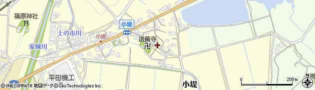滋賀県野洲市小堤287周辺の地図