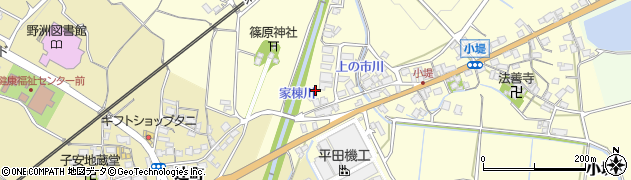 滋賀県野洲市小堤417周辺の地図