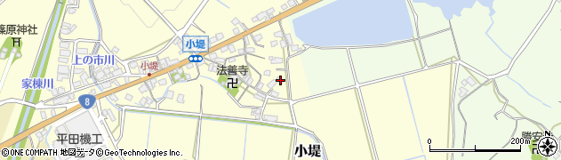 滋賀県野洲市小堤235周辺の地図