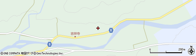 兵庫県神崎郡神河町山田869周辺の地図
