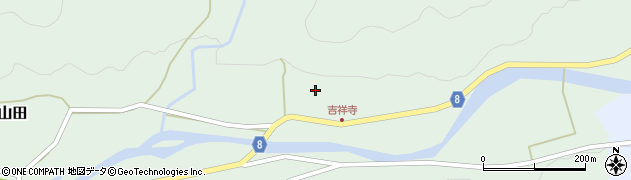 兵庫県神崎郡神河町山田893周辺の地図