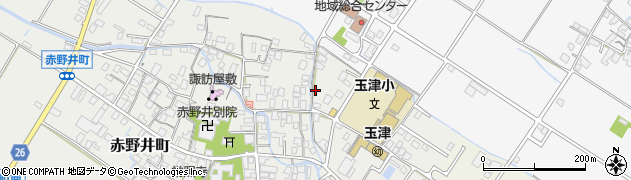滋賀県守山市赤野井町57周辺の地図