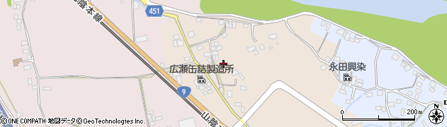 京都府南丹市八木町大薮（上中島）周辺の地図
