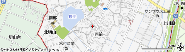 愛知県愛知郡東郷町春木西前周辺の地図